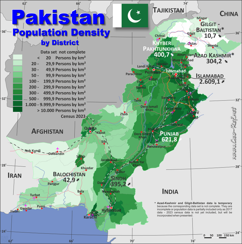 Pakistan Map